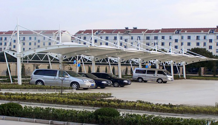 创新美景,纵享舒适——milan.com厂景观张拉膜结构安装,为您打造独特场所